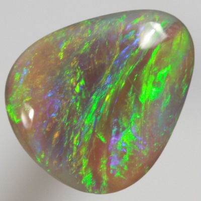 SOLID SEMI BLACK OPAL Bright, strong fire, golden rolling flashes